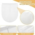 thumbnail image 3 of 1Pc Nut Milk Bags,Nut Bag Strainer,Almond Milk Strainers,Reusable Fine Mesh Cheesecloth Bags,10 x 12 Inch Cheesecloth Bags for Straining Fruit Juice,Nut Milk,Tofu,Almond,Coffee,Yogurt and Soup,White, 3 of 8