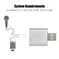 thumbnail image 1 of Carte Audio USB Externe, Carte Son USB2.0 Externe, Portable pour, 1 of 8