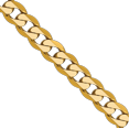 thumbnail image 4 of 14K Solid Yellow Gold 2.9mm Curb Link Chain Necklace, 4 of 5