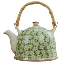Ceramic Teapot Porcelain Vintage Decor Coffee Kettle Water Boiler Electric Traditional