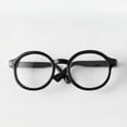 thumbnail image 3 of Mini Doll Glasses For Doll Accessories Round Frame Clear Lens Eyeglasses Toy` F6T4, 3 of 8