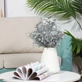thumbnail image 6 of 1Pcs DIY Accessories Wedding Favor Christmas Ornament Gift Box Adornment Home Decorations Simulation Flower Gold Silver Simulation Leaf Artificial Plant Christmas Artificial Flower 12, 6 of 8