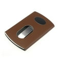thumbnail image 2 of SagaSave Business Card Holder Wallet Card Case Pushing Type for Men and Women Stainless Steel, 2 of 4