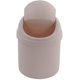 thumbnail image 1 of Mini bote de basura de plástico con tapa abatible, 0,7 galones (rosa) Ormromra WMZL-208-2, 1 of 7
