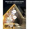 thumbnail image 2 of Morttic Christmas Projector Lights Outdoor, Highlight Led Snowflake Lights Projector, Waterproof Landscape Christmas Decorations Lighting for Xmas Home Party Wedding Garden Patio, 2 of 7