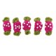 thumbnail image 1 of 5 piezas de flores de ganchillo Gloria Apliques para manualidades 55 * 25 mm, 1 of 7