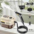 thumbnail image 4 of Steam Cleaner for Home & Car Detailing, 2500W Pressurized Handheld Steam Cleaner, 15s Fast Heating, 6 Levels Steam Output, 1.2L Water Tank, 4 of 8