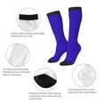 thumbnail image 6 of Balery Darkblue Printed Novelty Socks Men's Women's Crew Socks Sports Socks Knee High Socks Cotton Socks Quirky and Cool Socks, 6 of 9