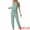 Green, variant on DARING DIVA Women's Soft Short Sleeve Shirt Long Pant Pajamas Sets XS Red