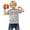Light Gray#9527, variant on Baby Boys Short Sleeve T-Shirts Crew Neck Big Bro Letter Graphic Tee Tops for Boy Soft Dailywear