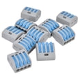thumbnail image 1 of Conectores de cable de palanca Bling Bling PCT-214 color azul, 1 of 12