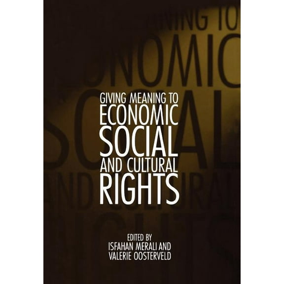 Pennsylvania Studies in Human Rights Giving Meaning to Economic, Social, and Cultural Rights, (Hardcover)