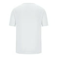 thumbnail image 6 of SwiftWear Men's Muscle Slim Henley Shirts Classic Button Short Sleeve T-Shirt Workout Shirts for Men, White-3XL, 6 of 8