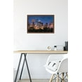 thumbnail image 6 of Texas - Dallas Skyline Wall Poster, 14.725" x 22.375" Framed, 6 of 6