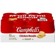 Campbell's Condensed Chicken Noodle Soup, 10.75 Ounce Cans (Pack of 12)
