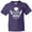 Purple, variant on Inktastic Class of 2025 with Graduation Cap and Wings Youth T-Shirt