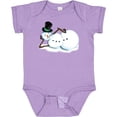 thumbnail image 3 of Inktastic Sassy Snowman in Top Hat Boys or Girls Baby Bodysuit, 3 of 5