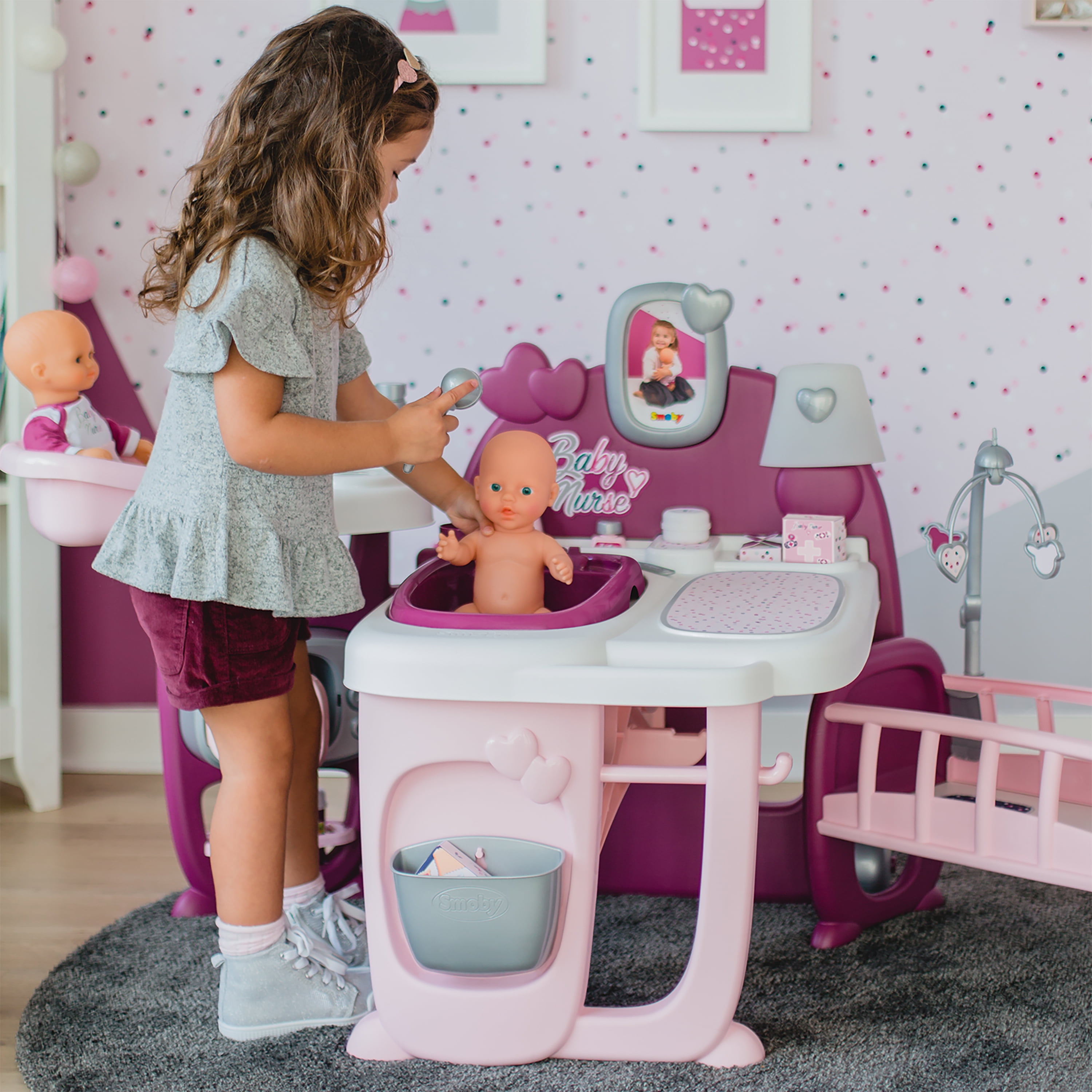 Baby nurse large doll's play centre top
