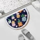 thumbnail image 5 of Cute Bathroom Carpet Semi-circular Bathroom Floral Bathroom Mat Soft And Water Absorbent Non Slip Bathtub Mat, 5 of 8