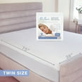 thumbnail image 6 of Pure Siesta Waterproof Mattress Protector, Hypoallergenic Coral Fleece Plush Fabric, Fitted Mattress Cover (Twin), 6 of 6