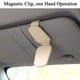 thumbnail image 5 of Sidaley Soporte para gafas de coche, Clip de cuero PU, gafas de sol para coche, almacenamiento de tarjetas, abrazadera, colgador, funda de Automoción decorativa y accesorios Beige, 5 of 6