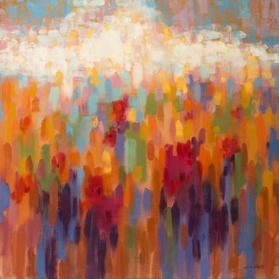 Poppy Mosaic Canvas