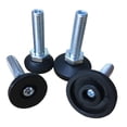 thumbnail image 2 of veasfak 4 Pcs Chaise Jambe Leveling Pieds Table Nivellement Pieds Pad M10 Lourd Devoir Table Plancher, 2 of 9