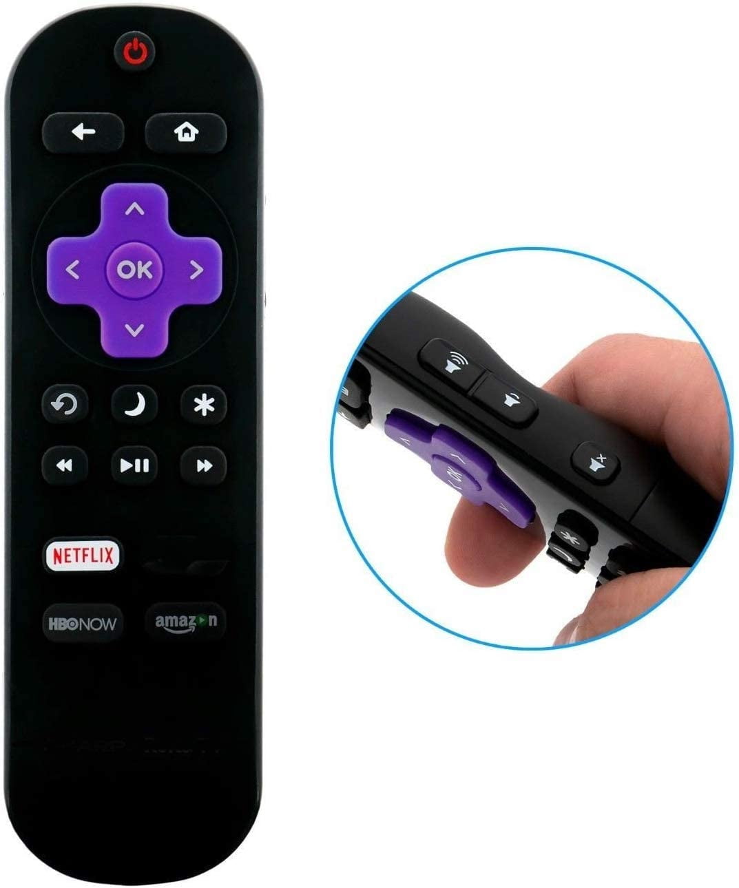 Basic Replacement Remote for Toshiba Fire TV Edition TVs. Without Voice