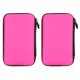 thumbnail image 4 of Bolsa de almacenamiento portátil, funda de transporte, bolsa dura protectora EVA para NDSILL/Nintendo 3DSXL, 2 uds., 4 of 5