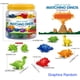 thumbnail image 5 of Matching Letters Fine Motor Toy, Double-Sided ABC Dinosaur Alphabet Match Game With Uppercase Lowercase, Preschool Educational Montessori Learning Basket Toys For Toddlers Boys Girls, 5 of 5