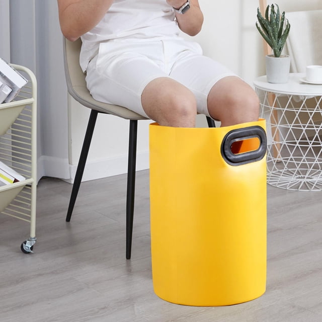 Baño de pies portátil Macarena 16L amarillo