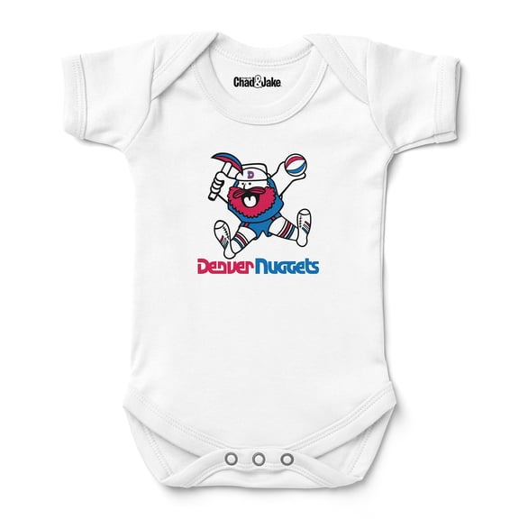 Newborn & Infant Chad & Jake White Denver Nuggets Hardwood Classic Bodysuit