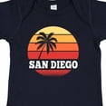thumbnail image 4 of Inktastic San Diego California Vacation Retro Sunset Boys or Girls Baby Bodysuit, 4 of 5