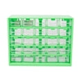 thumbnail image 1 of SGACAI Caja de almacenamiento de piezas de herramientas pequeñas de 25 cajones, caja de componentes de clasificación de plástico;, 1 of 7