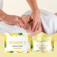 thumbnail image 4 of Crema Corporal Exfoliante de Limón para Limpieza Profunda, Hidratante y Exfoliante, 100 G | Exfoliación Suave, Hidratante y Reafirmante | Uso En Todo El Cuerpo | 7 X 4,2 Cm, 4 of 7