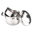 thumbnail image 3 of Olla de cocina, utensilios de cocina, agarre cómodo y grueso, portátil con rejilla para cocinar al , olla para sopa para restaurante, huevos y, 3 of 8