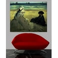 thumbnail image 2 of Wallhogs Manet on the Beach (1873) Poster Wall Mural, 2 of 2