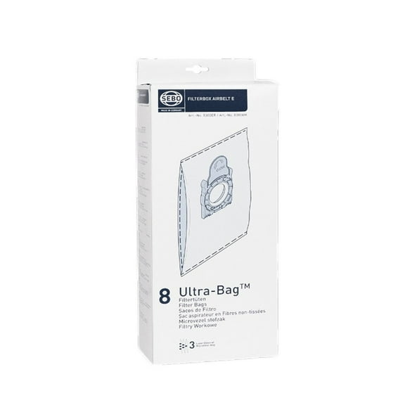 Sebo 8300AM Ultra E Series Vacuum Bags