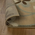 thumbnail image 3 of Superior Rosette Indoor Runner Area Rug, Taupe, 2' 7" x 8', 3 of 5