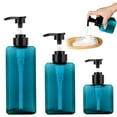 thumbnail image 6 of Pump Bottle Dispenser,Portable Dispenser,9oz 250ml Empty Plastic Shampoo Pump Dispenser Shower Soap Dispenser Refillable Liquid Containers for Conditioner Body Wash,Bathroom Kitchen, 6 of 9