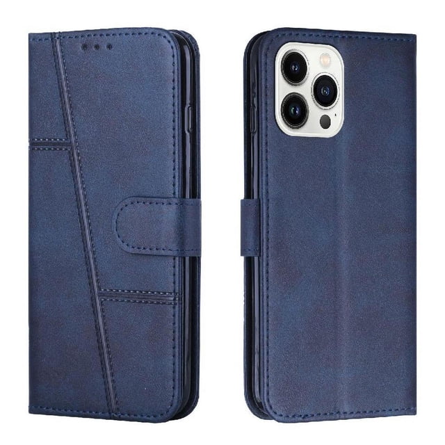 Étui à Rabat pour GANGXUN iPhone 16 Pro Max – Étui Mince Antichoc avec Support pour Usage Professionnel et Quotidien