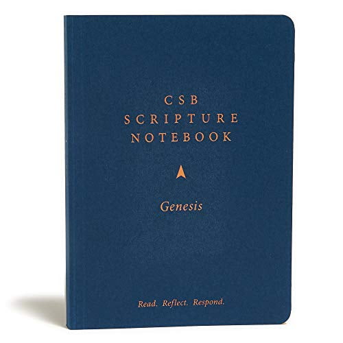 Pre-Owned CSB Scripture Notebook, Genesis: Read. Reflect. Respond. (Paperback) 1087731275 9781087731278