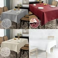 thumbnail image 2 of Waterproof Flannel Backed PEVA Vinyl Tablecloth Wrinkle Resistant and Stain Resistant, 2 of 5