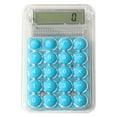 thumbnail image 1 of Mechanical Calculator 8 Digit Large LCD Display And Mechanical Buttons Handheld Mechanical Calculator For Off Ice, 1 of 6