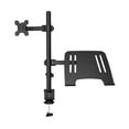 thumbnail image 1 of Dual LCD Monitor Desk Mount Fully Adjust Stand With Extra Laptop Tray For Laptop Notebook Up To 17" And Screen Up To 32" ,Easy to Use, 1 of 7