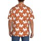 thumbnail image 3 of Fotbe Christmas Snowflake Dog Camisa Estampada de Manga Corta para Hombre, Casual de Verano, Estilo Playero, Sin Arrugas-3X-Large, 3 of 5