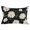 Black White, variant on Waterproof Outdoor Throw Pillows with Inserts 16"x16" Set of 2, White Daisy Soft Decorative Pillowcases for Couch Bedroom, Botanical Floral Plants Stems Pillow Covers for Sofa Living Room