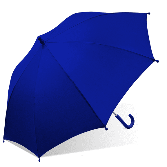 The Weather Station Children's Stick Umbrella with Curved Handle