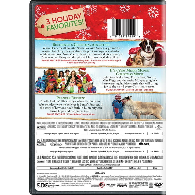 3-Movie Holiday Collection (Beethoven's Christmas Adventure / It's