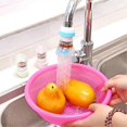 thumbnail image 3 of 360 Degree Home Rotatable Water Bubbler Swivel Head Water Saving Faucet Aerator Nozzle Tap Adapter Device With Activated Carbon (Blue), 3 of 3